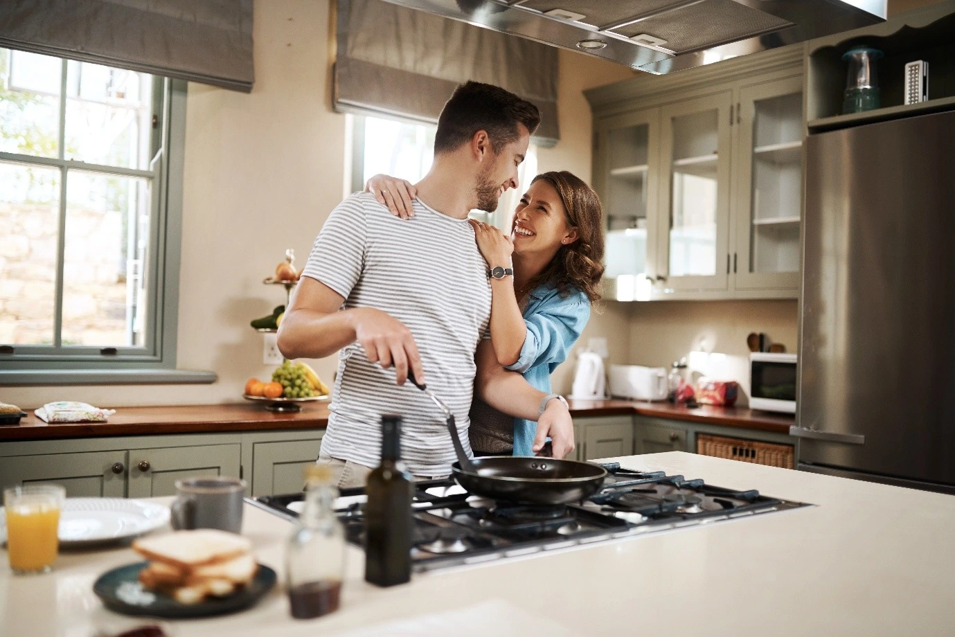 Gemeinsames Kochen als romantisches Valentinstag-Erlebnis