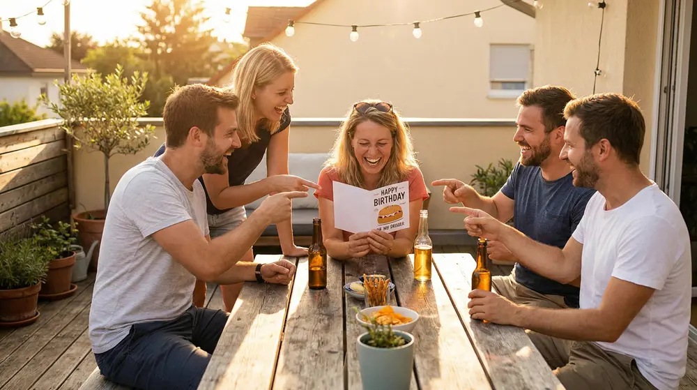 Lustige Geburtstagswünsche für Freunde und Familie