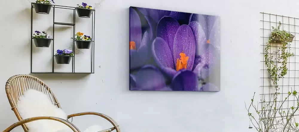 Personalisierte Bilder für den Außenbereich