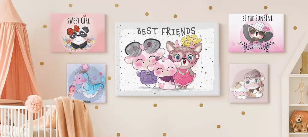Personalisierte Bilder fürs Kinderzimmer