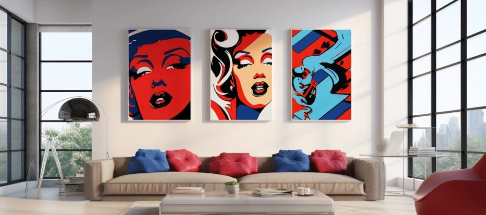Pop-Art-Bilder auf Leinwand – ein Klassiker der Moderne