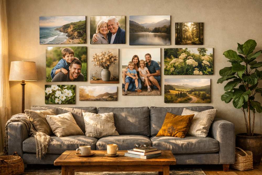 Inspiration für Leinwandbilder im Wohnzimmer