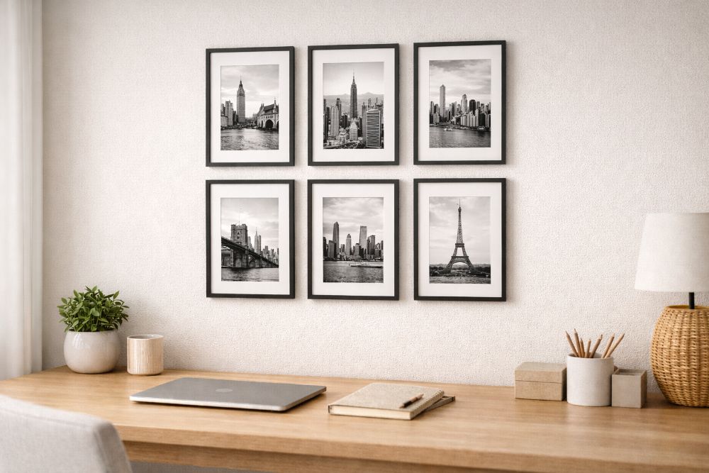 Günstige DIY Wanddeko Ideen für das Home Office