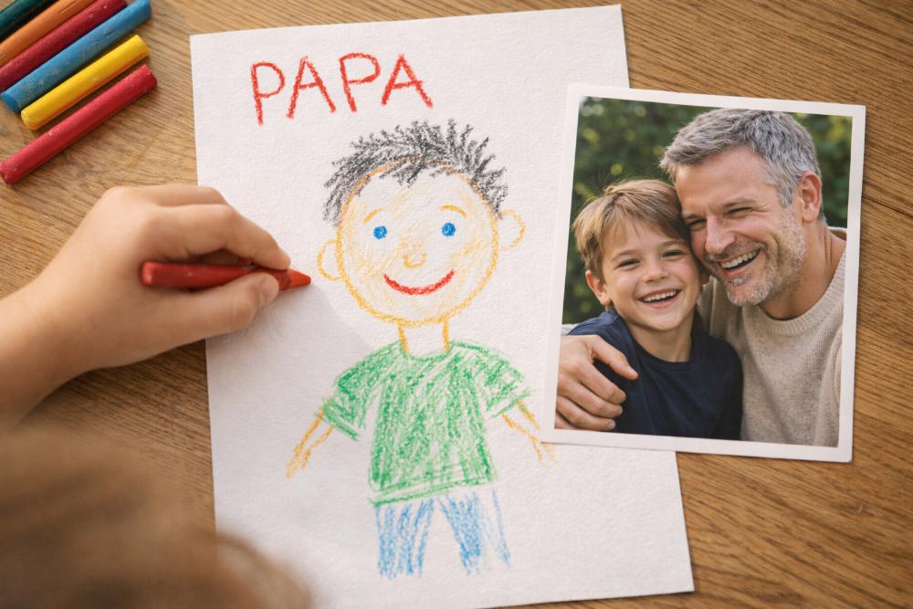 Geschenke von Kindern für Papa