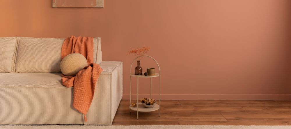 Deko-Trends 2025 - Warme Farben