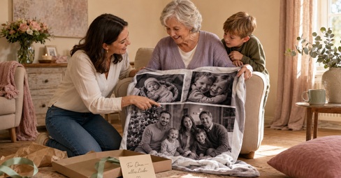 Wer eine Fotodecke gestalten will, fängt bei der Größe an