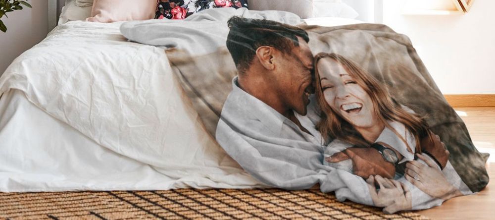 Personalisierte Geschenke fuer den Partner - Fotodecke