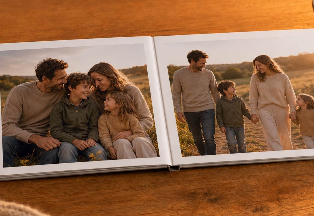 Familienalbum als Fotobuch gestalten
