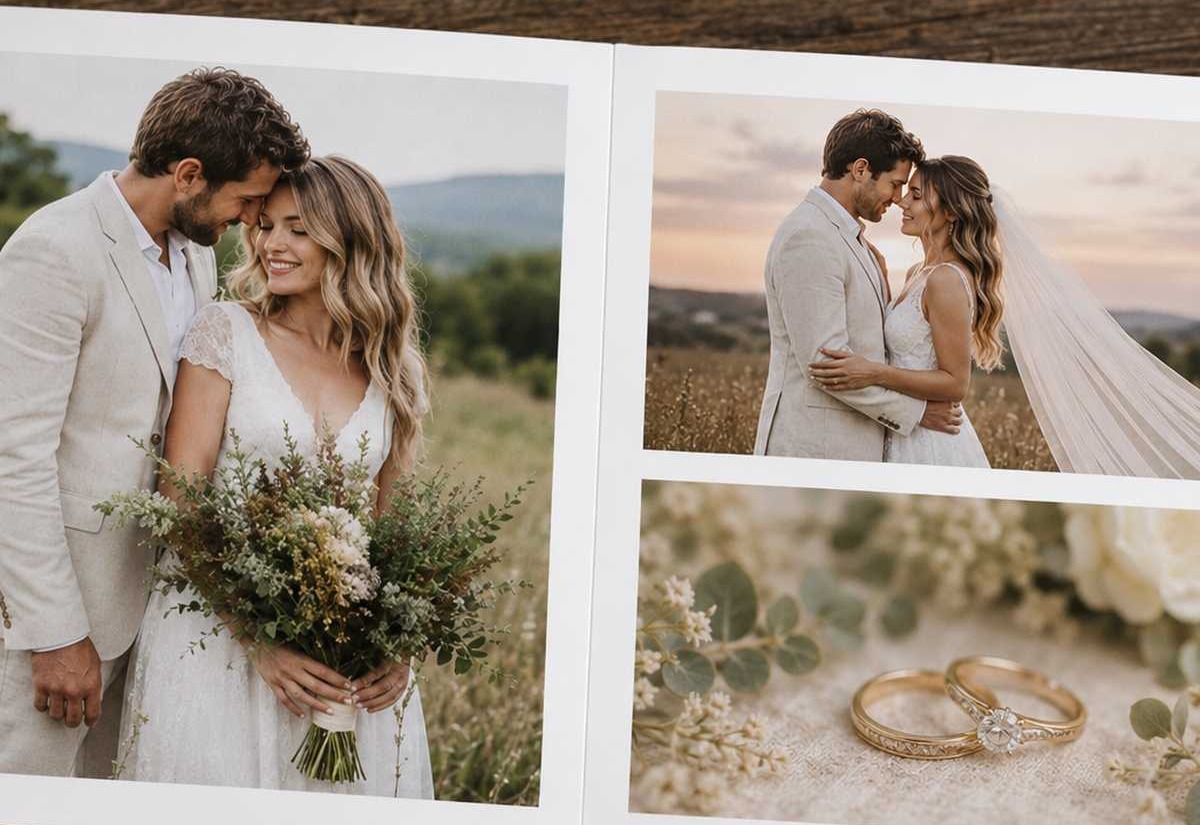 Fotobuch zur Hochzeit gestalten