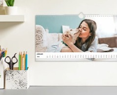 Panoramakalender mit großflächigen Motiven gestalten