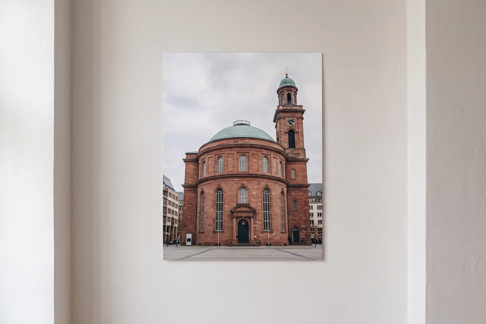 Poster mit der Paulskirche