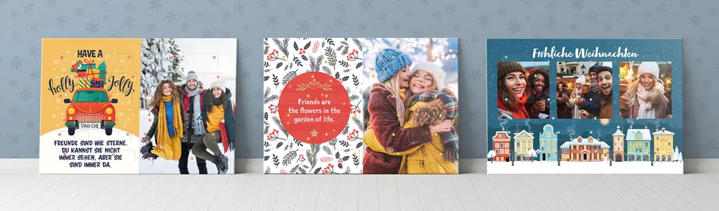adventskalender mit bildern verschiedene designs