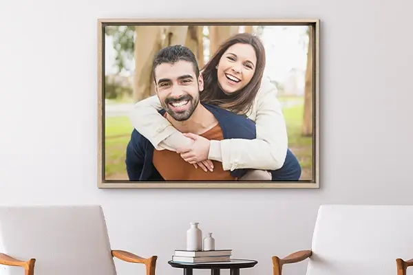 Raumansicht in Naturholz-Optik