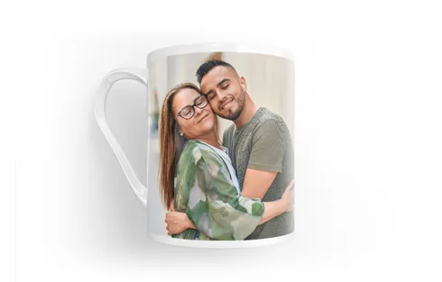 Porzellan Tasse Komplette Ansicht