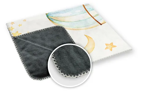 Kinderdecke mit Namen detailansicht