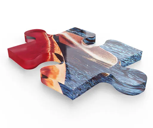 acryl glas puzzle detailansicht