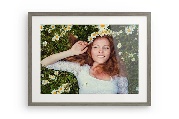 Foto mit Passepartout