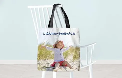 foto auf stofftasche