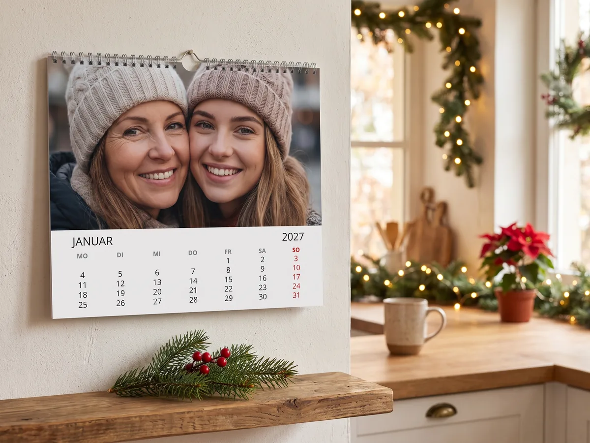 Fotokalender zu Weihnachten
