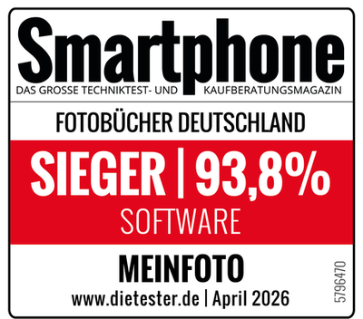dietester.de · 04.2026 Sieger Software Fotobuch-Software