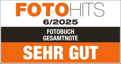 Fotohits · 06.2025 Gesamtnote sehr gut Fotobuch