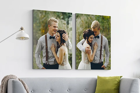 Alu-Dibond Bilder - Hochzeitsfotodrucke