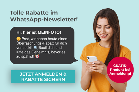 Jetzt anmelden und GRATIS-Produkt sichern!