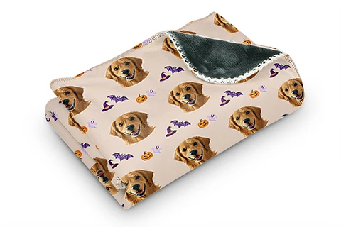 pet pattern blanket