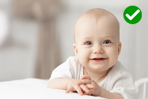 baby front facing