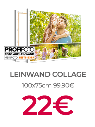 Leinwand-Collage 100x75cm nur 22€