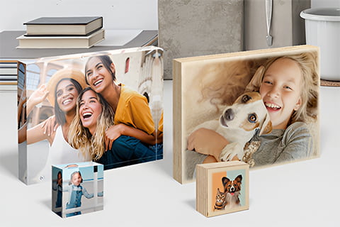 Fotoblock mit eigenem Foto: auf Holz, Acryl & mehr | MEINFOTO