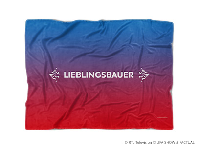 Premium Decke Lieblingsbauer flach liegend