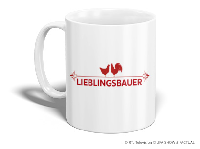 Tasse Couple bedruckt mit Lieblingsbauer