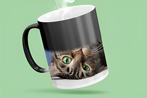 Zaubertasse mit Foto Komplette Ansicht