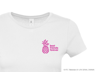 GZSZ Ananas pink nahaufnahme