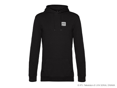 GZSZ Hoodie schwarz Berlin Vorderansicht