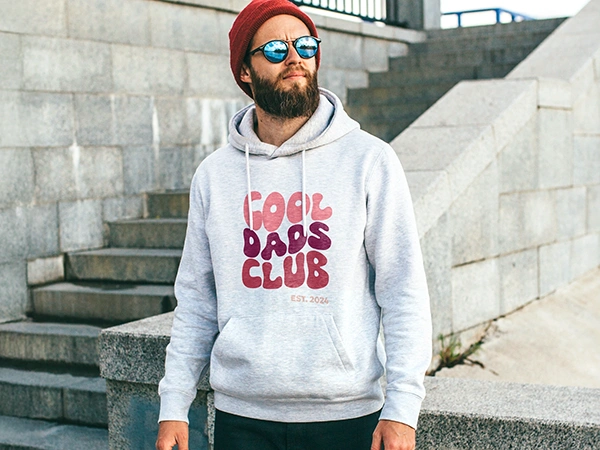 Personalisierter Hoodie mit Foto oder Text gestalten MEINFOTO