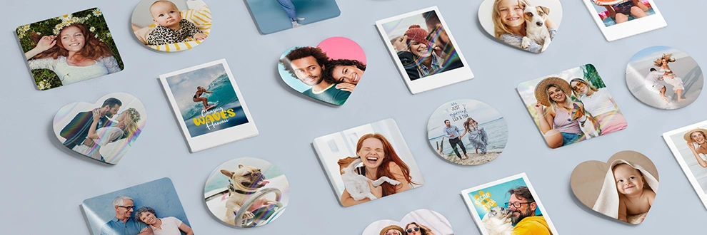 Fotosticker gestalten und bestellen – Angebotsbanner MEINFOTO