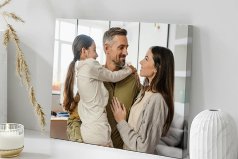Mini-Leinwand im Innenraum