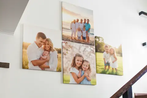 Leinwand-Set Treppenabsatz