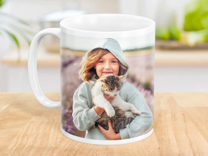 Personalisierte Keramik Tasse mit Foto